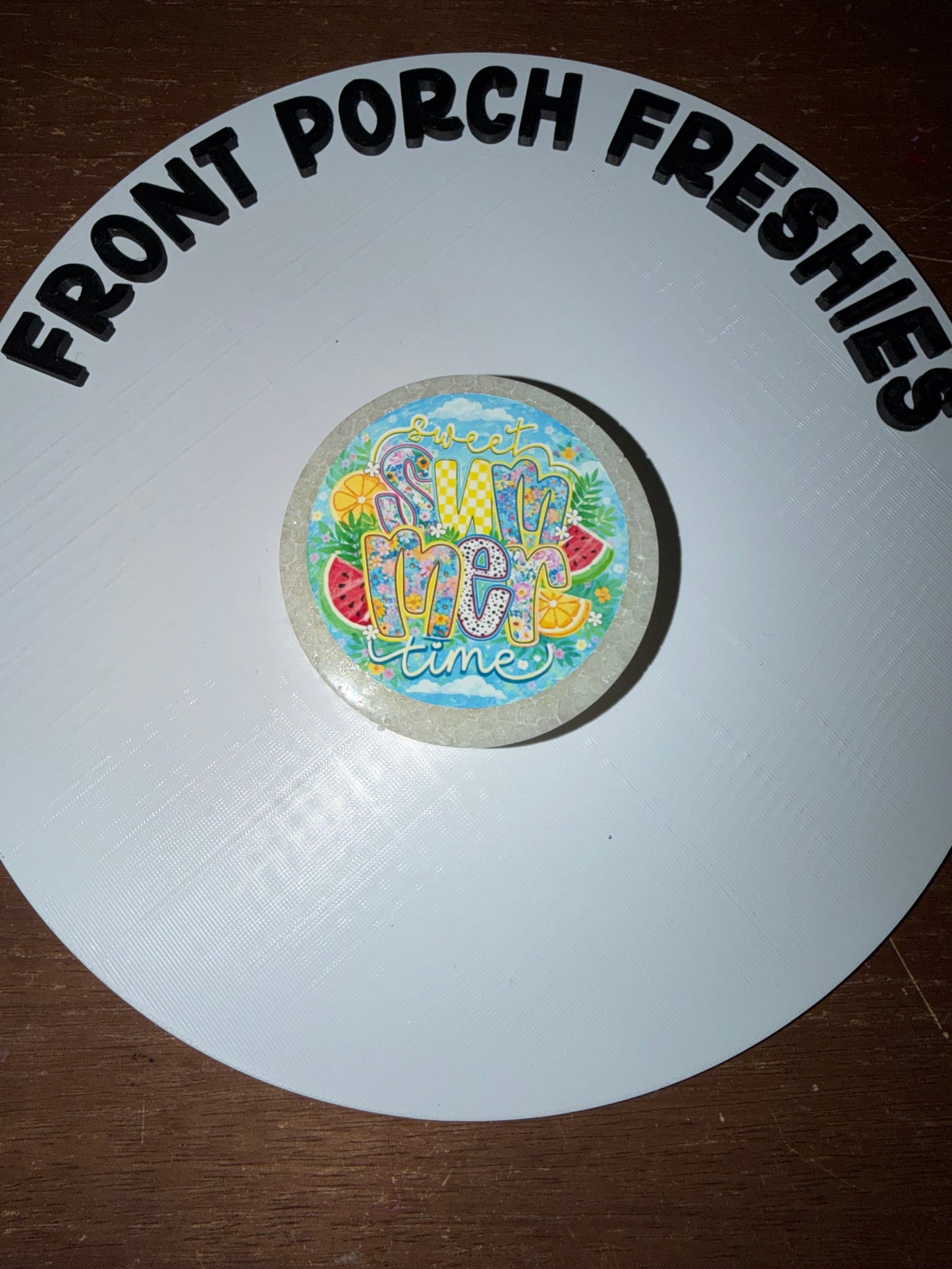 Sweet Summertime Medium Round (Rich Vanilla)