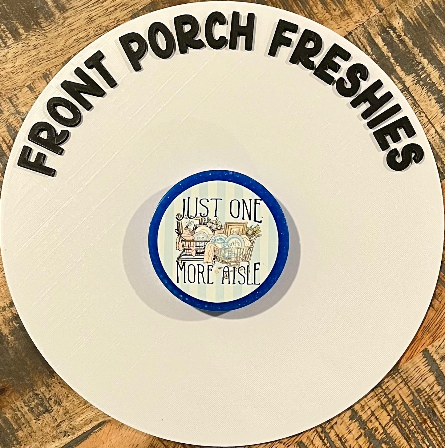 Just One More Aisle Medium Round (Rich Vanilla)
