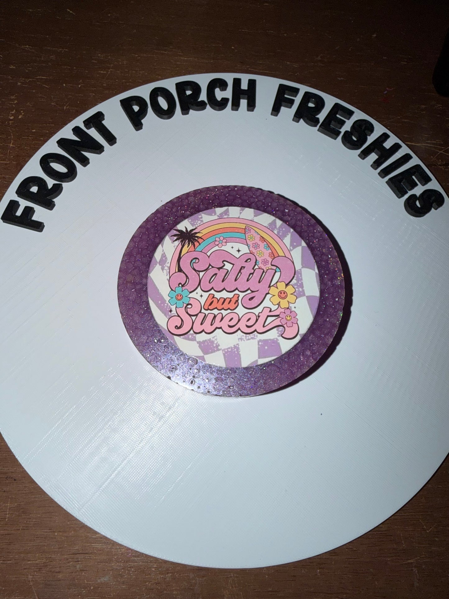 Salty & Sweet Large Round (Rich Vanilla)