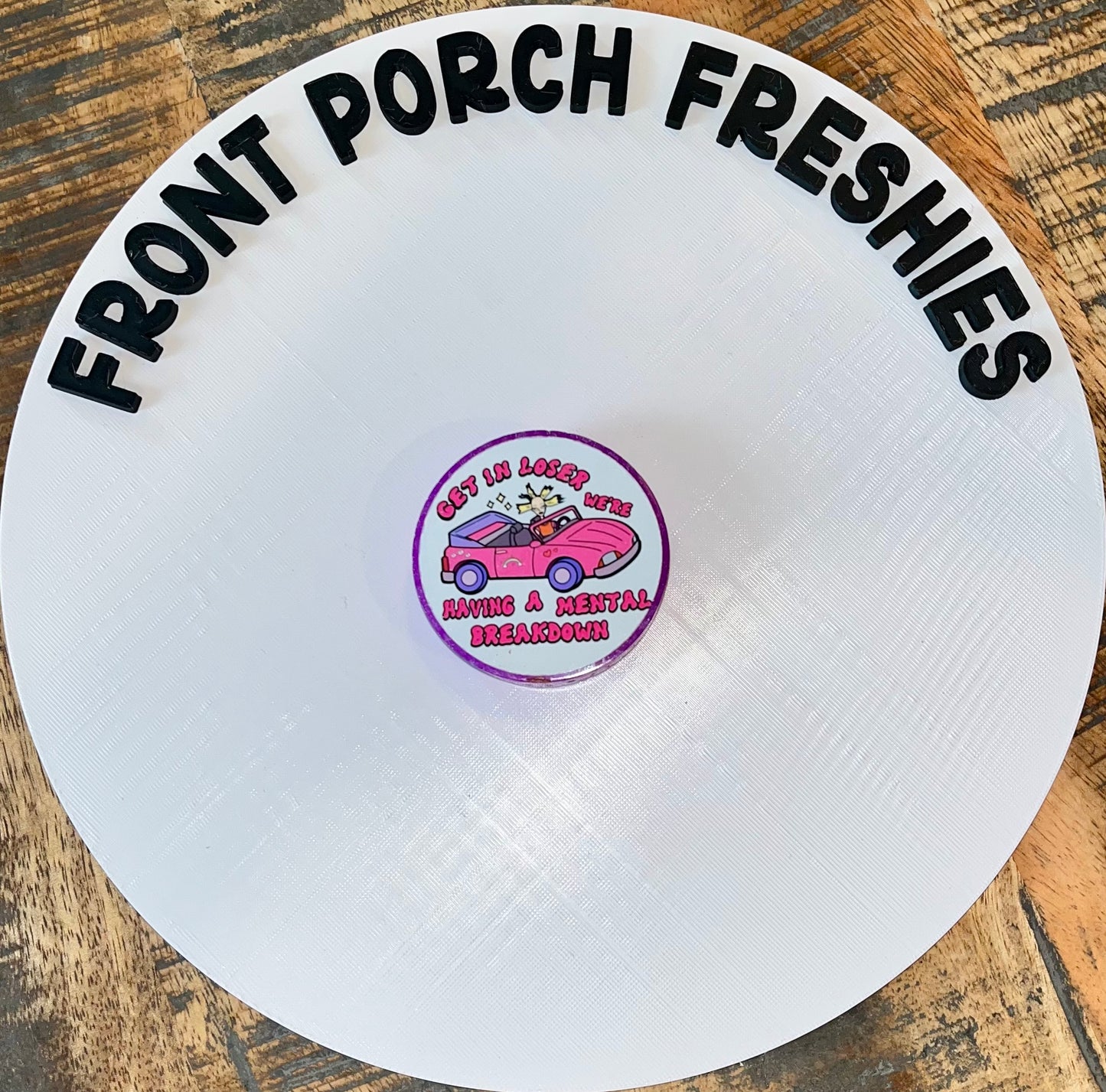 Get In We’re Going Thrifting Small Round (Pink Sands)